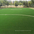 Non infill football courts use artificial grass